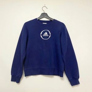 Vintage Navy Adidas Sweatshirt. Size Small. In good condition.